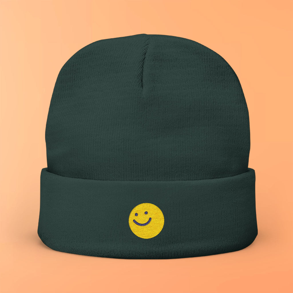 JUST SMILING Knit Beanie
