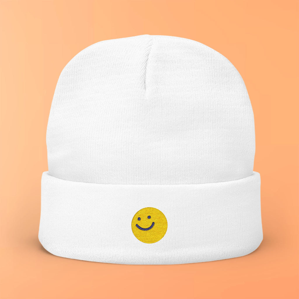 JUST SMILING Knit Beanie