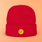 JUST SMILING Knit Beanie