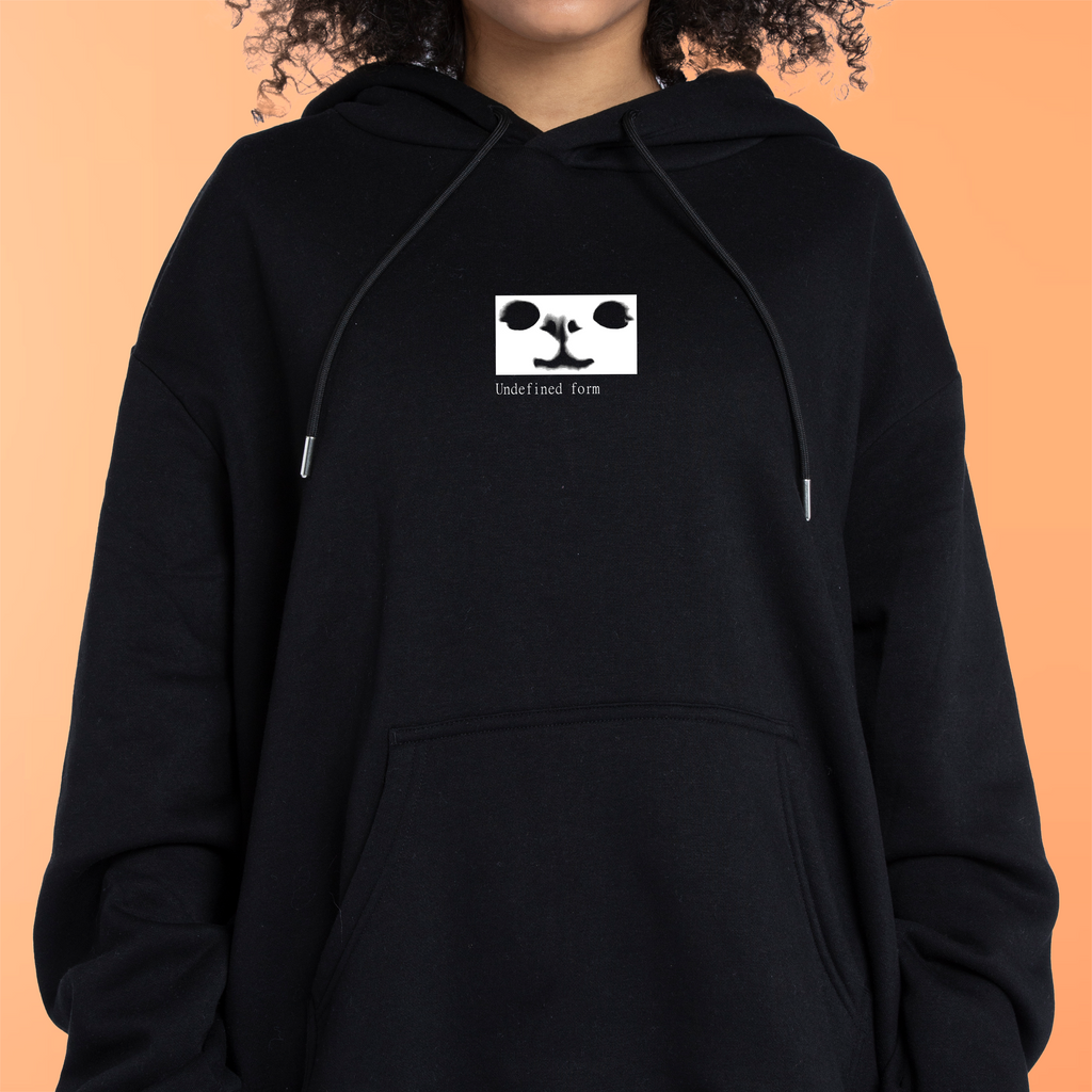 Undefined Form Cat Hoodie